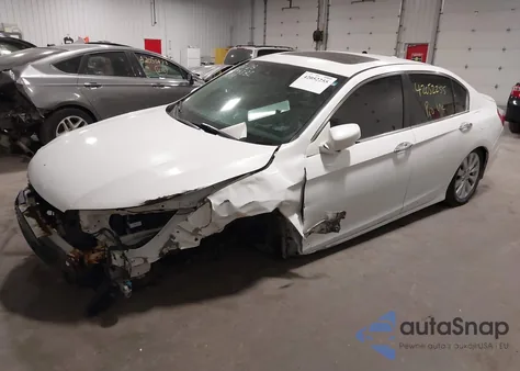 2013 Honda Accord Ex-L from USA, damaged, VIN 1HGCR2F85DA057209